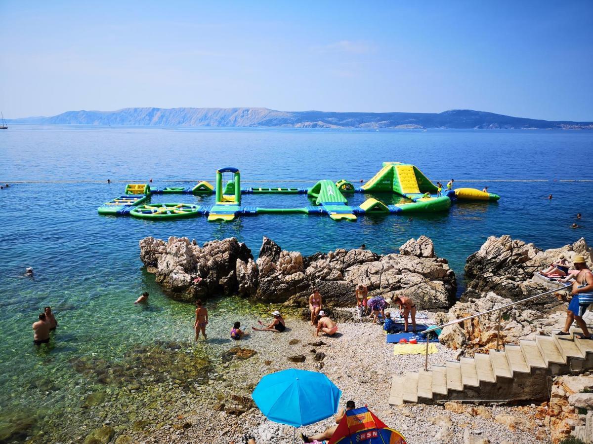 Villa Clara Apartments Kvarner Novi Vinodolski Exterior foto