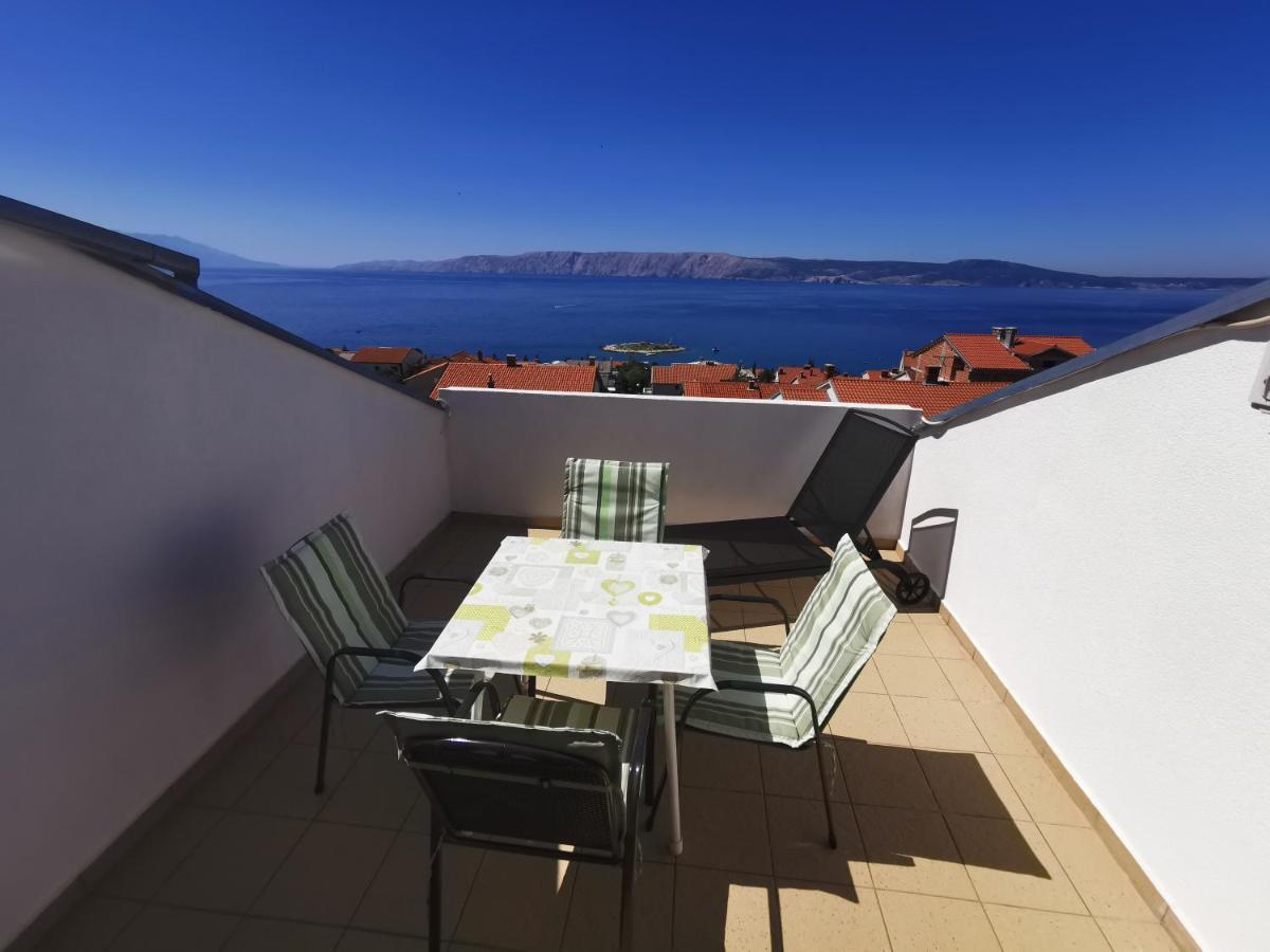 Villa Clara Apartments Kvarner Novi Vinodolski Exterior foto